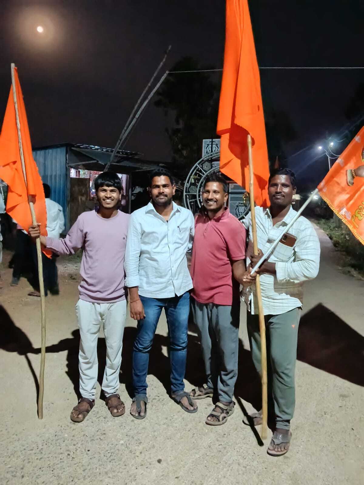 Community Rally for Hanuman Jayanthi